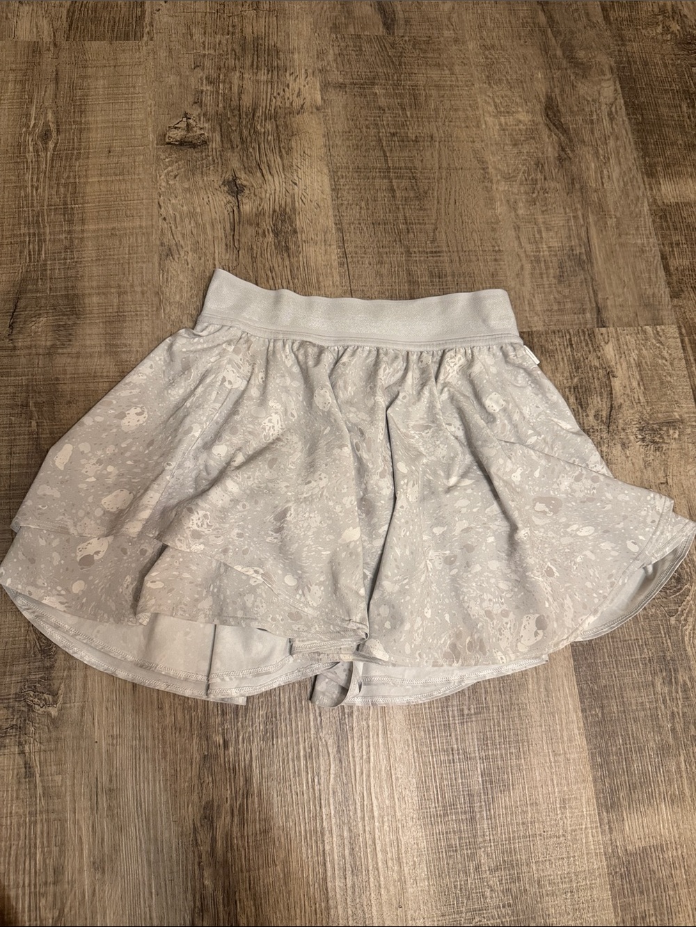 lululemon athletica Light Gray Mini Skirt